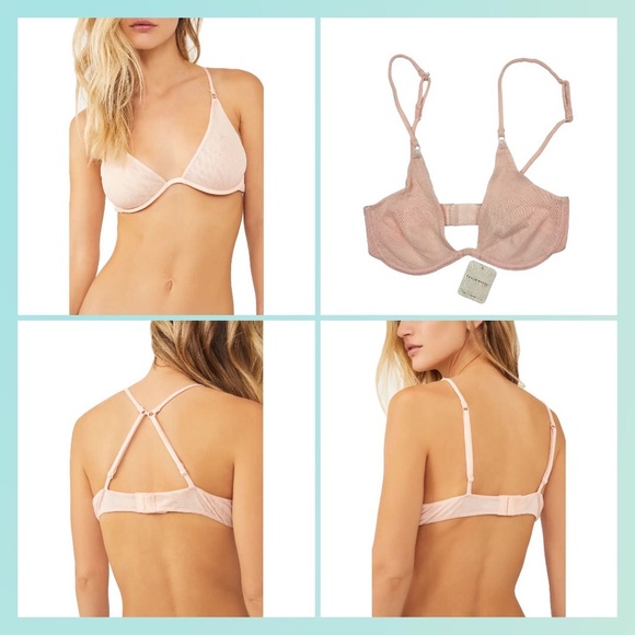 NWT Free People In The Mood Underwire Bra 32D - Picture 1 of 12